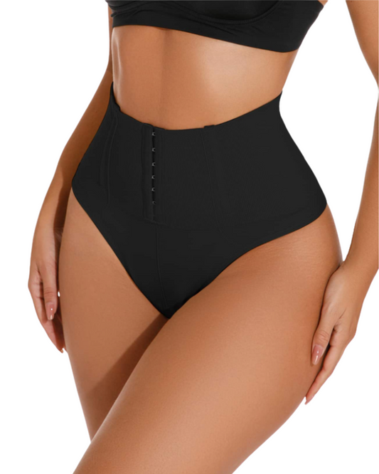 Culotte Gainante  À Crochet Noir | FYNNE Cloudsy